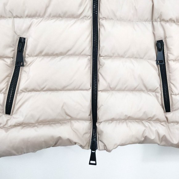 Moncler Cintrat Fur-Trimmed Hooded Puffer Coat - Picture 4 of 16